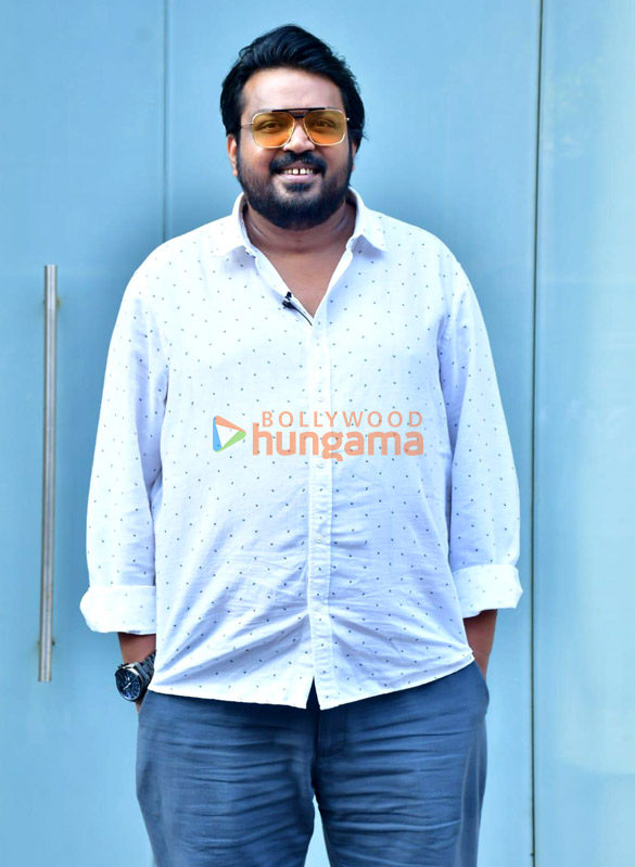 Photos: Faisal Malik, Neena Gupta and director Deepak Kumar Mishra snapped at the promotions of their web-series Panchayat 3