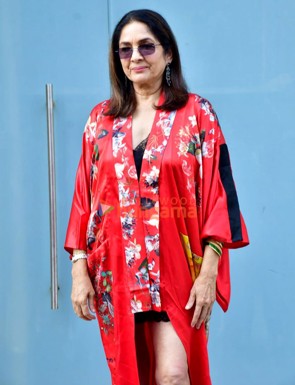 Photos: Faisal Malik, Neena Gupta and director Deepak Kumar Mishra snapped at the promotions of their web-series Panchayat 3