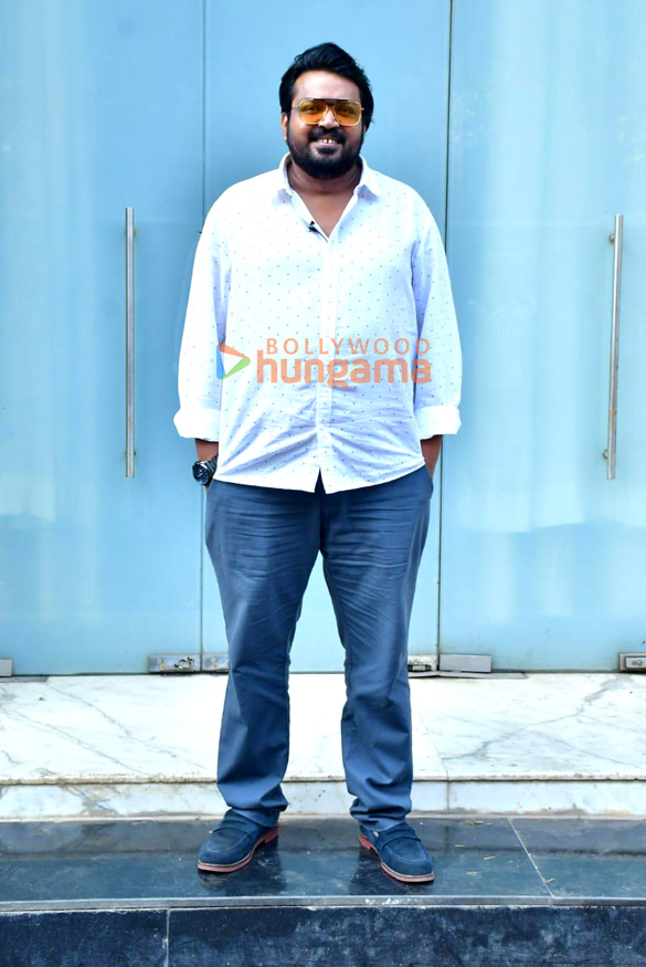 Photos: Faisal Malik, Neena Gupta and director Deepak Kumar Mishra snapped at the promotions of their web-series Panchayat 3