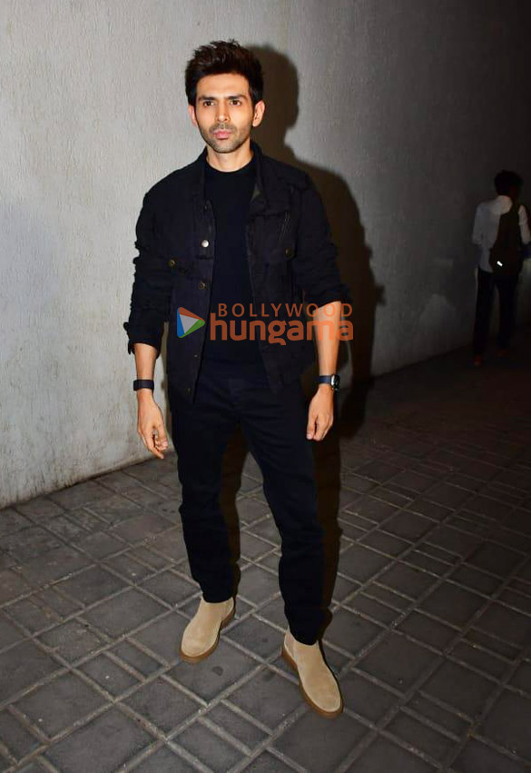 Photos: Kartik Aaryan snapped promoting Chandu Champion