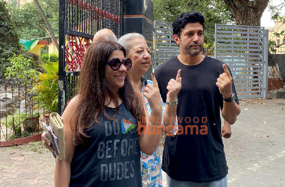 Photos: Lok Sabha Elections 2024: Salman Khan, Shah Rukh Khan, Ranbir Kapoor, Janhvi Kapoor, Farhan Akhtar, Zoya Akhtar among others cast their votes in Mumbai