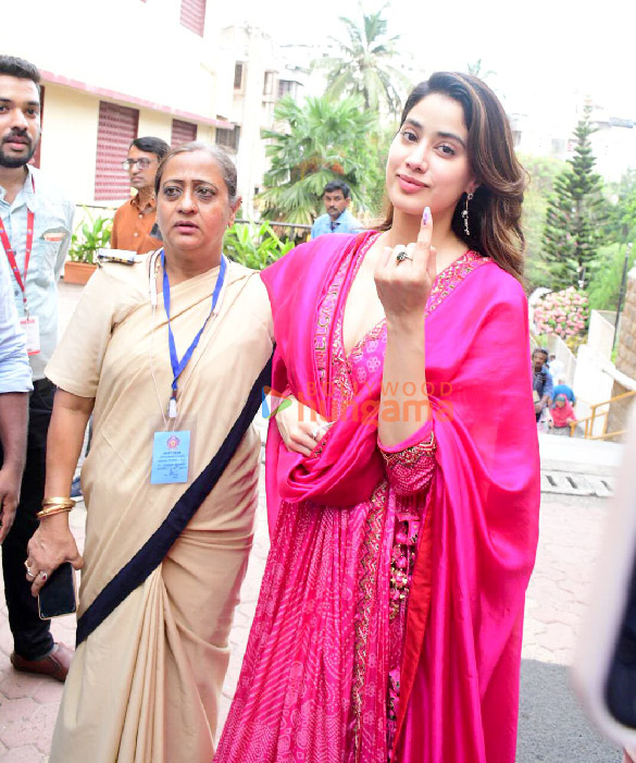 Photos: Lok Sabha Elections 2024: Salman Khan, Shah Rukh Khan, Ranbir Kapoor, Janhvi Kapoor, Farhan Akhtar, Zoya Akhtar among others cast their votes in Mumbai