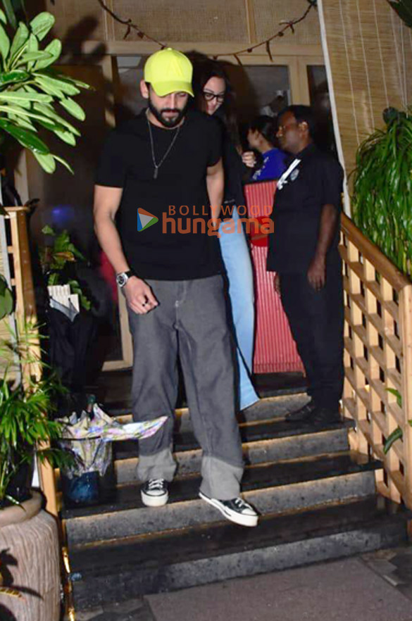 Photos: Aditi Rao Hydari, Sonakshi Sinha and Zaheer Iqbal snapped in Bandra