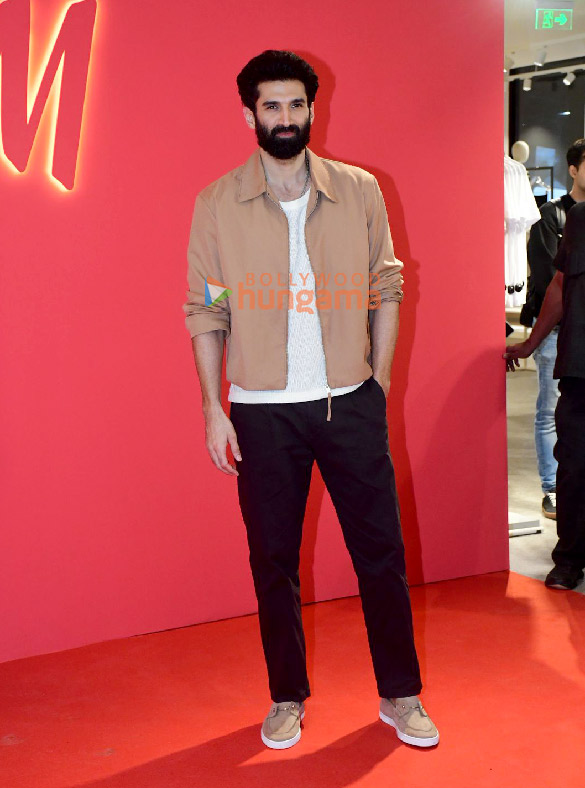 Photos: Aditya Roy Kapur and others snapped at H&M store launch in Bandra, Mumbai