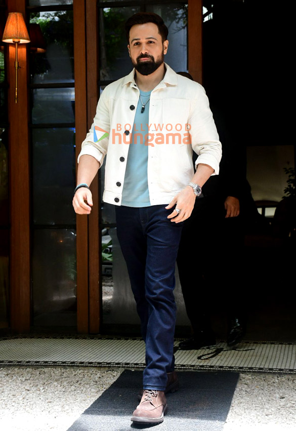 Photos: Emraan Hashmi spotted outside a cafe in Bandra