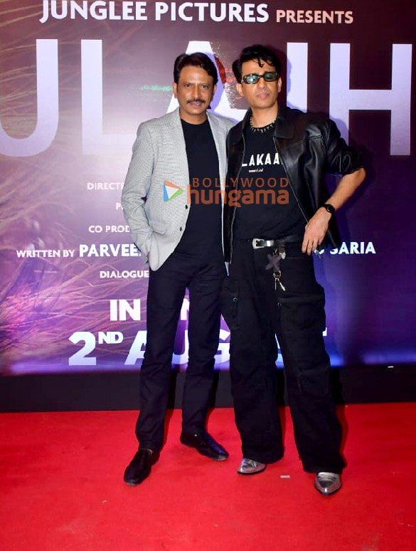 Photos: Janhvi Kapoor, Gulshan Devaiah, Roshan Mathew snapped at the trailer launch of their film Ulajh