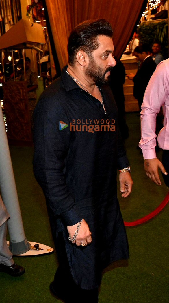 Photos: Salman Khan, Janhvi Kapoor, Sara Ali Khan and others attend Anant Ambani and Radhika Merchant's haldi ceremony