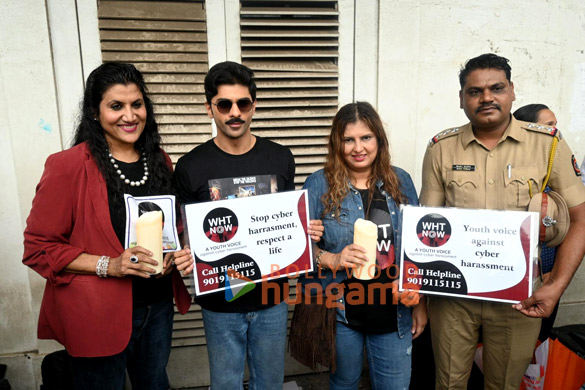 Photos: Taha Shah Badussha and Neeti Goel snapped at the launch of the WHT Now movement