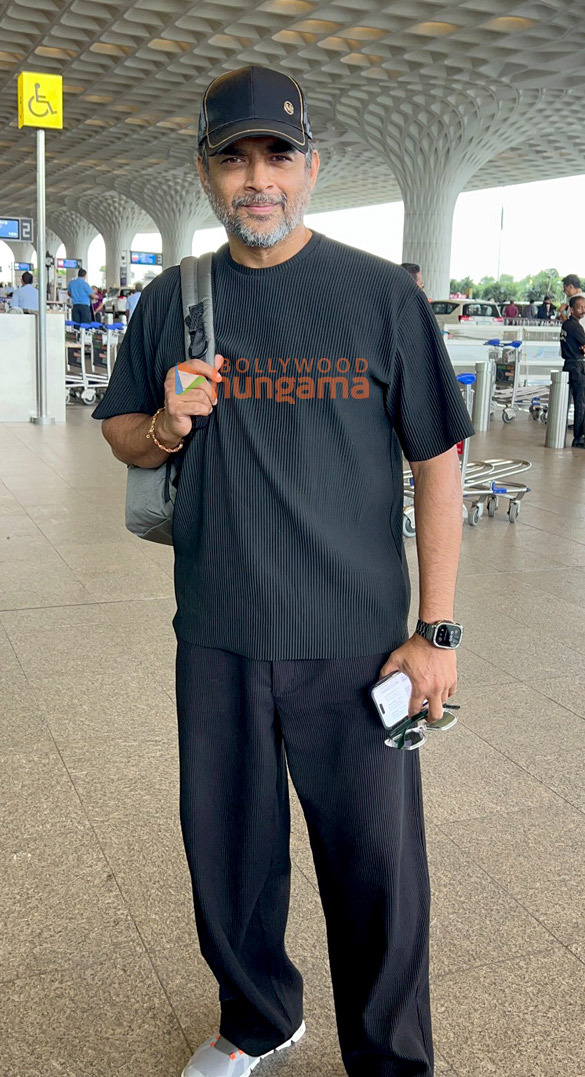 Photos: R Madhavan, Shehnaaz Gill, Anushka Ranjan and Aditya Seal snapped at the airport