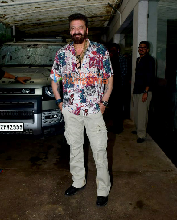 Photos: Sanjay Dutt, Charmme Kaur and Puri Jagannadh snapped at Sunny Super Sound in Juhu