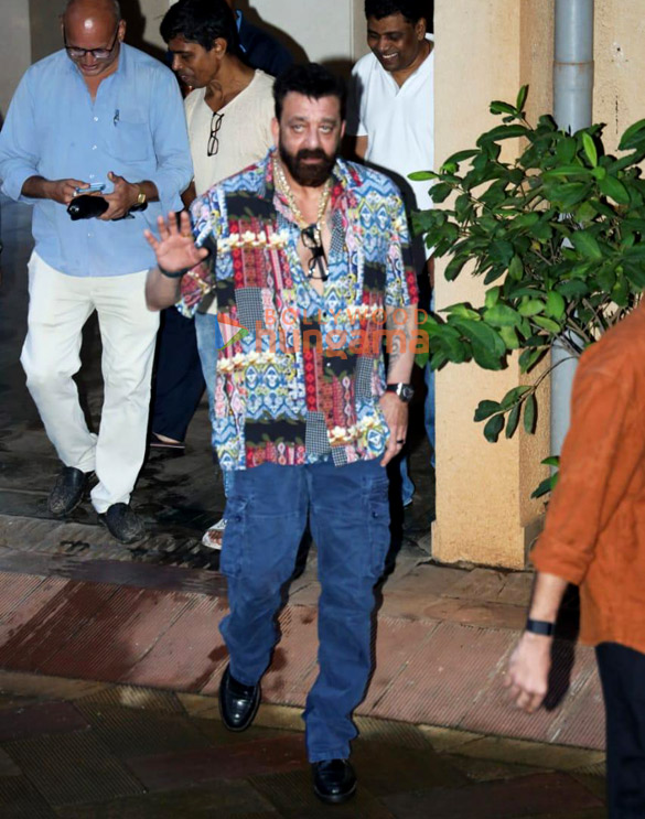 Photos: Sanjay Dutt snapped in Bandra