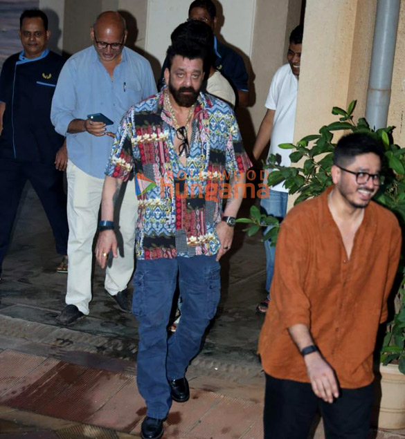 Photos: Sanjay Dutt snapped in Bandra