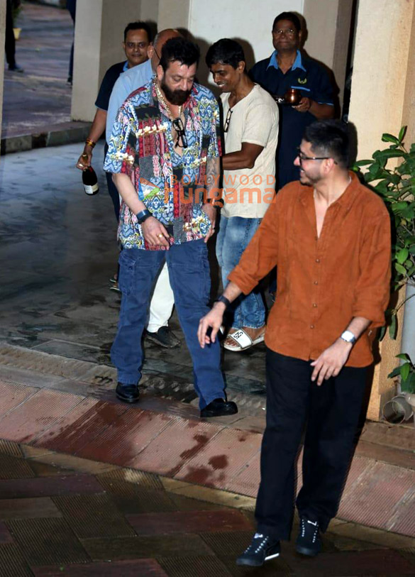 Photos: Sanjay Dutt snapped in Bandra