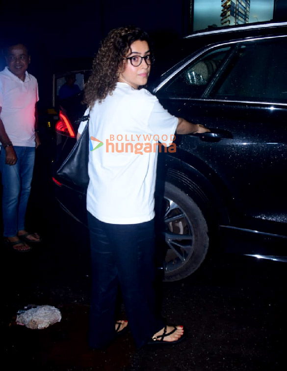 Photos: Sanya Malhotra snapped in Bandra
