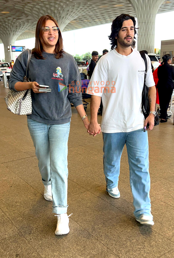 Photos: R Madhavan, Shehnaaz Gill, Anushka Ranjan and Aditya Seal snapped at the airport