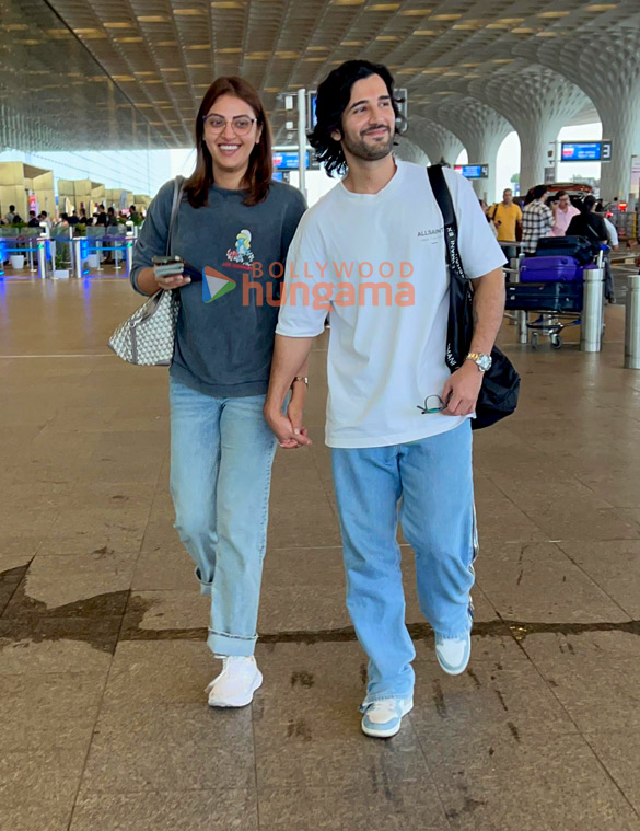 Photos: R Madhavan, Shehnaaz Gill, Anushka Ranjan and Aditya Seal snapped at the airport