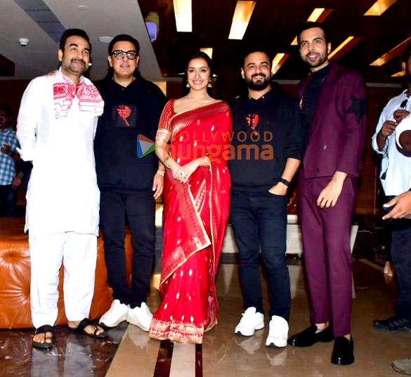 Photos: Shraddha Kapoor, Rajkummar Rao, Pankaj Tripathi and others grace the trailer launch of Stree 2