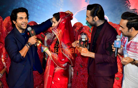 Photos: Shraddha Kapoor, Rajkummar Rao, Pankaj Tripathi and others grace the trailer launch of Stree 2
