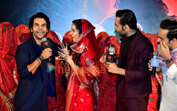 Photos: Shraddha Kapoor, Rajkummar Rao, Pankaj Tripathi and others grace the trailer launch of Stree 2