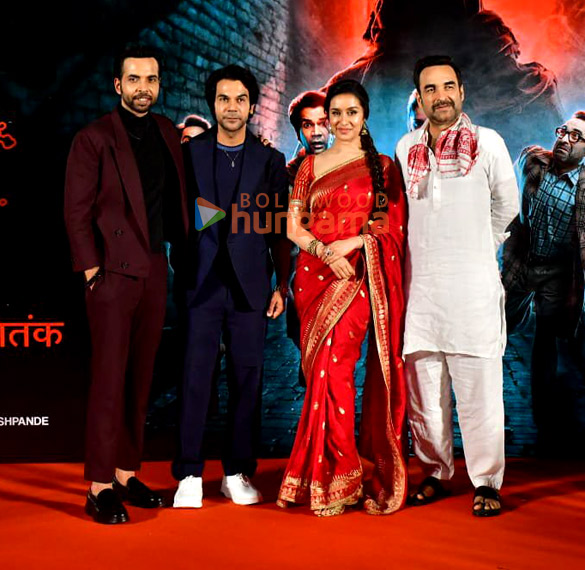 Photos: Shraddha Kapoor, Rajkummar Rao, Pankaj Tripathi and others grace the trailer launch of Stree 2