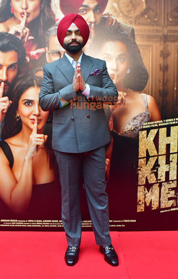 Photos: Taapsee Pannu, Ammy Virk, Fardeen Khan and others snapped at 'Hauli Hauli' song launch from Khel Khel Mein