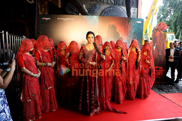 Photos: Tamannaah Bhatia, Shraddha Kapoor and others snapped at 'Aaj Ki Raat' song launch from Stree 2