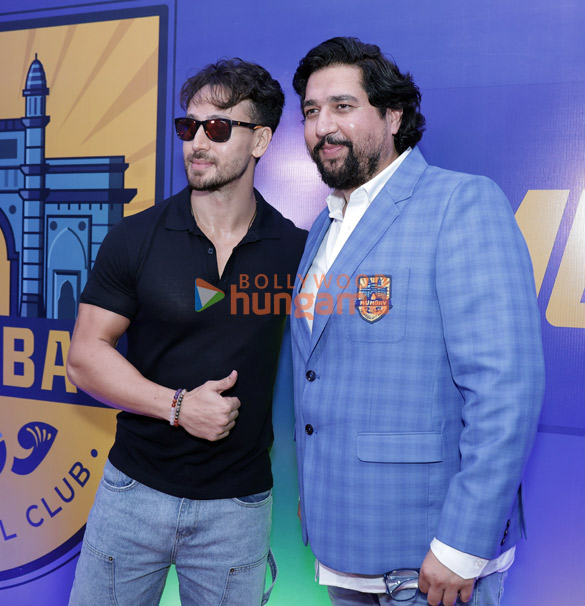 Photos: Tiger Shroff snapped at Mumbay Football Club launch