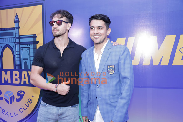 Photos: Tiger Shroff snapped at Mumbay Football Club launch