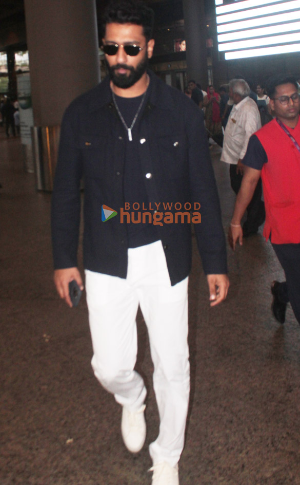 Photos: Vicky Kaushal and Ammy Virk snapped at the airport