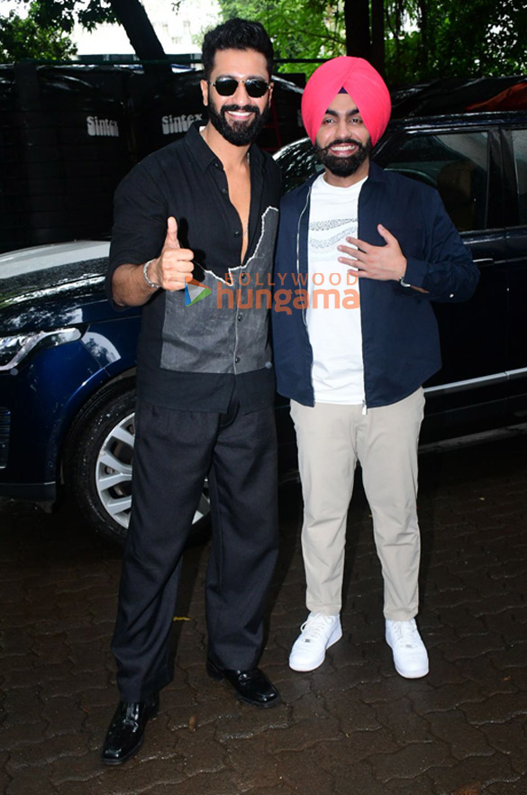 Photos: Vicky Kaushal and Ammy Virk snapped outside Mehboob Studios