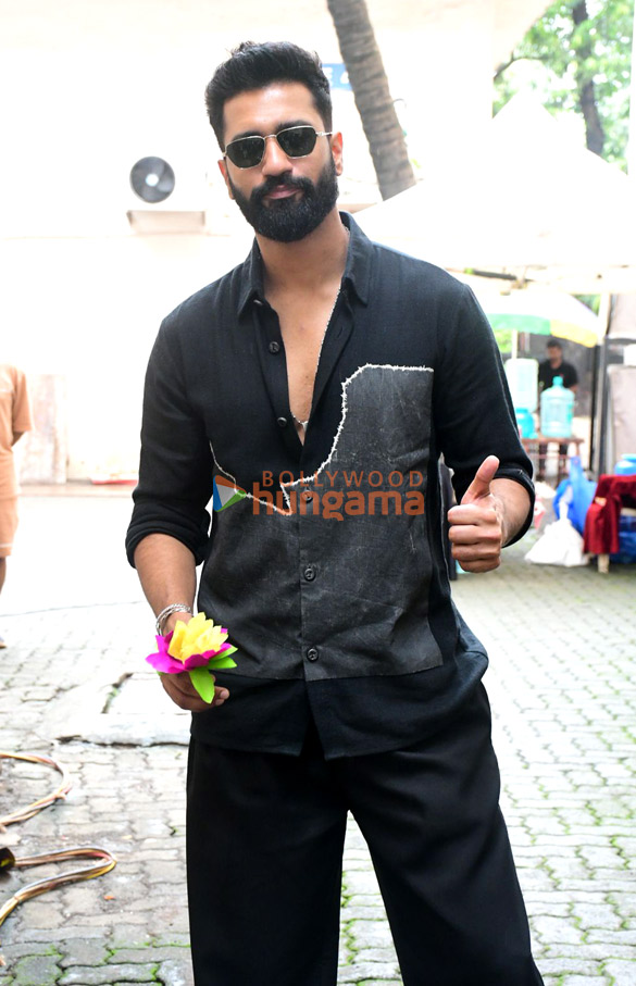 Photos: Vicky Kaushal and Ammy Virk snapped outside Mehboob Studios