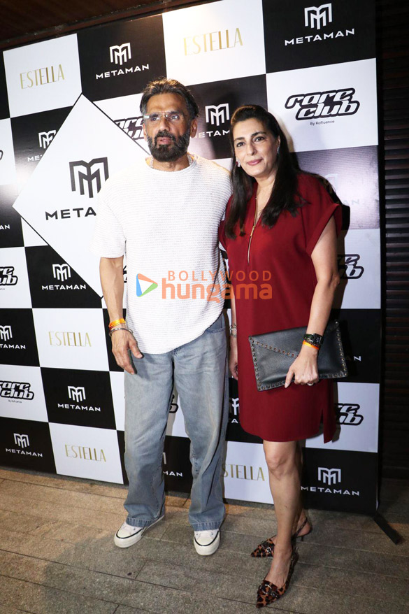 Photos: Athiya Shetty, Suniel Shetty, Akansha Ranjan Kapoor and others snapped at the Metaman perfume launch event