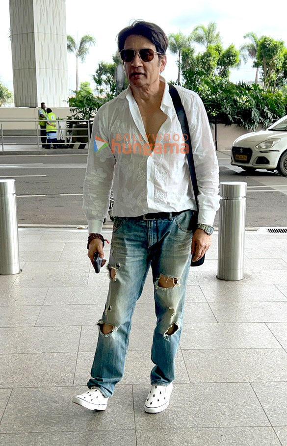 Photos: Ishaan Khatter, Shekhar Suman and Bhushan Kumar snapped at the airport