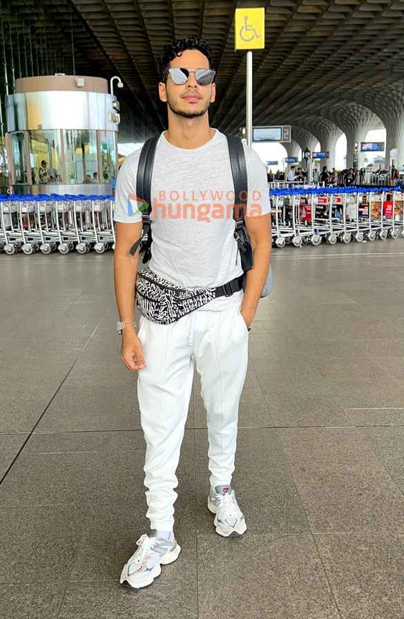 Photos: Ishaan Khatter, Shekhar Suman and Bhushan Kumar snapped at the airport