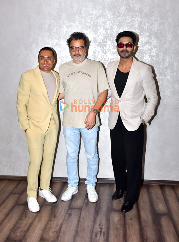 Photos: Rahul Bose, Aparshakti Khurana and Atul Sabharwal snapped promoting their film Berlin