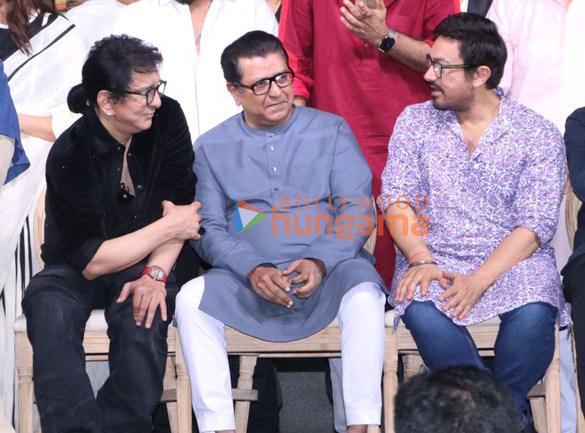 Photos: Aamir Khan, Sajid Nadiadwala, Rajkumar Hirani, Ashutosh Gowariker, Raj Thackeray and others grace the trailer launch of Yek Number
