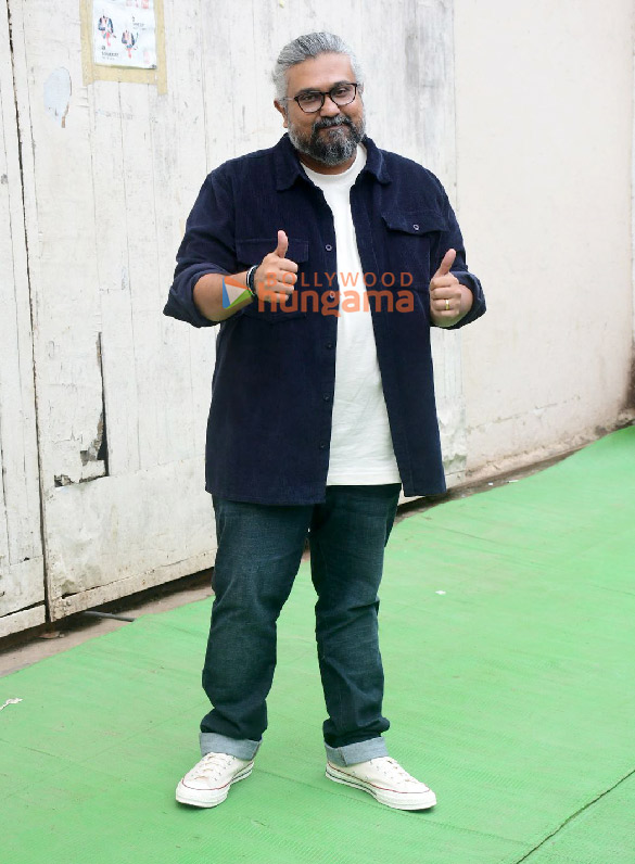 Photos: Alia Bhatt, Vedang Raina and Vasan Bala snapped promoting Jigra at Mehboob studios