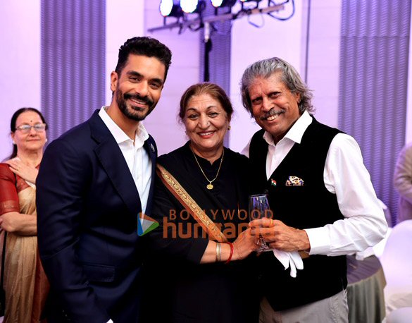 Photos: Kapil Dev, Virendra Sehwag, and others attend a special event hosted by Angad Bedi and Neha Dhupia in honor of Bishan Singh Bedi in Delhi