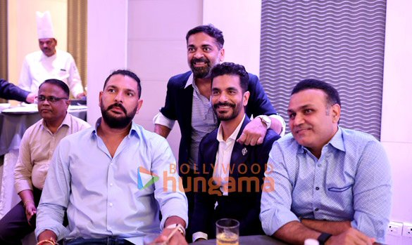 Photos: Kapil Dev, Virendra Sehwag, and others attend a special event hosted by Angad Bedi and Neha Dhupia in honor of Bishan Singh Bedi in Delhi