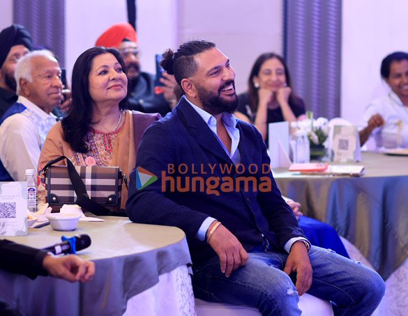 Photos: Kapil Dev, Virendra Sehwag, and others attend a special event hosted by Angad Bedi and Neha Dhupia in honor of Bishan Singh Bedi in Delhi