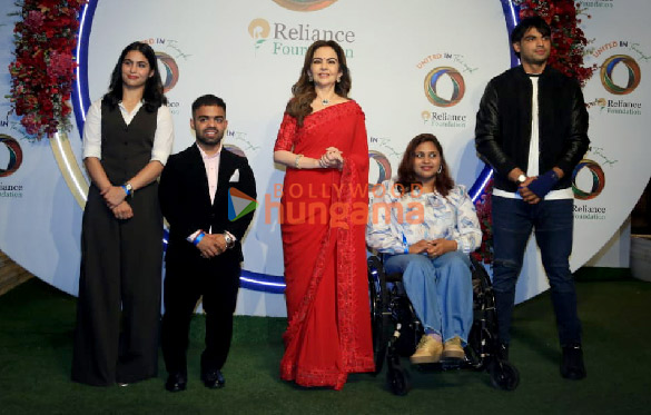 Photos: Kartik Aaryan, Ranveer Singh, Sania Mirza and others snapped attending Nita Ambani's 'United In Triumph' event at Antilia to honour the Olympians and Paralympians