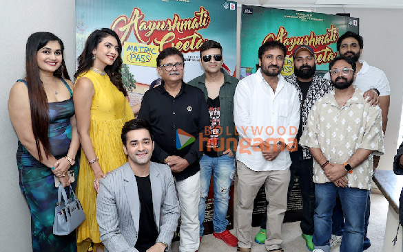 Photos: Kashika Kapoor, Anuj Saini and others grace the trailer launch of Aayushmati Geeta Matric Pass