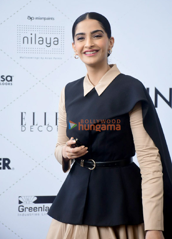 Photos: Sonam Kapoor Ahuja snapped attending India Design ID Mumbai 2024 event