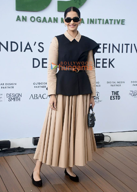 Photos: Sonam Kapoor Ahuja snapped attending India Design ID Mumbai 2024 event