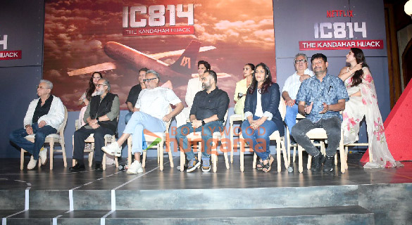 Photos: Team IC 814: The Kandahar Hijack snapped at the press conference at Taj Lands End in Mumbai