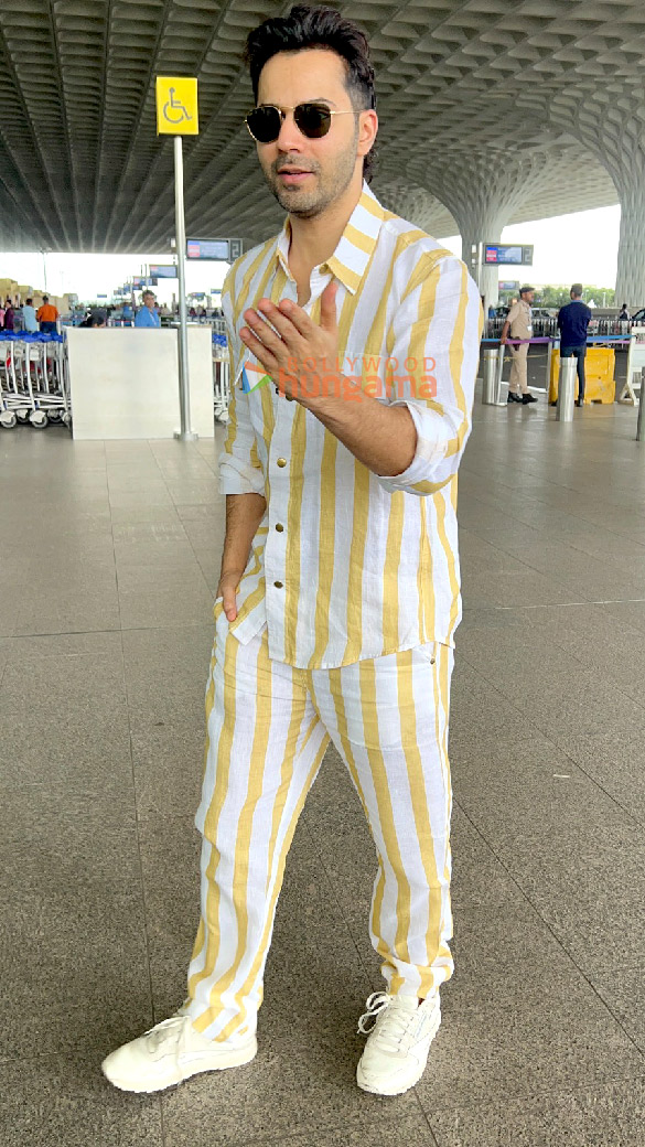 Photos: Varun Dhawan, Arjun Kapoor and Twinkle Khanna snapped at the airport