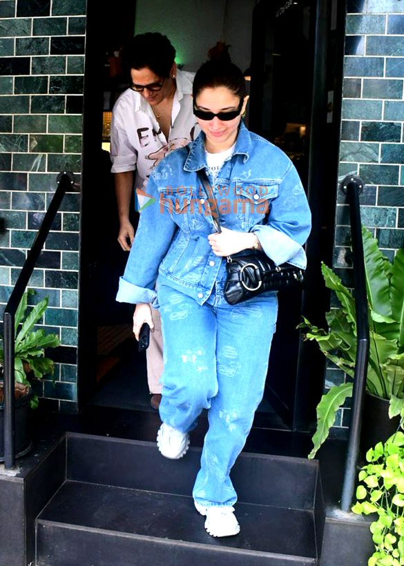 Photos: Vijay Varma with Tamannaah Bhatia snapped outside a cafe in Bandra