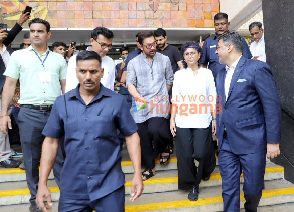 Photos: Aamir Khan, Kiran Rao and others attend the funeral of Ratan Tata