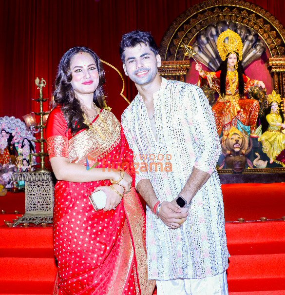 Photos: Ankita Lokhande, Nia Sharma, Rashami Desai, Siddharth Nigam and many more snapped at the Goregaon Durga Mahotsav 2024