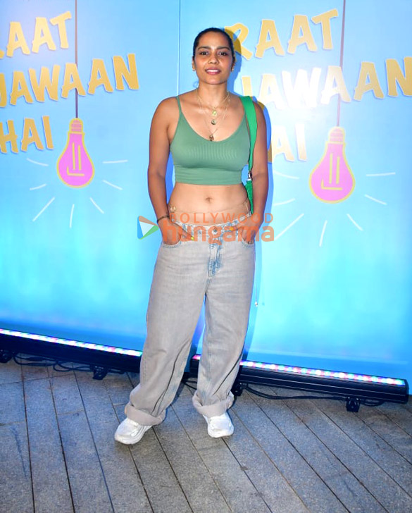 Photos: Celebs grace the special screening of Raat Jawaan Hai